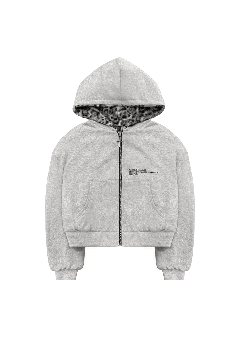 Veste à Capuche Zippée Wild Instincts