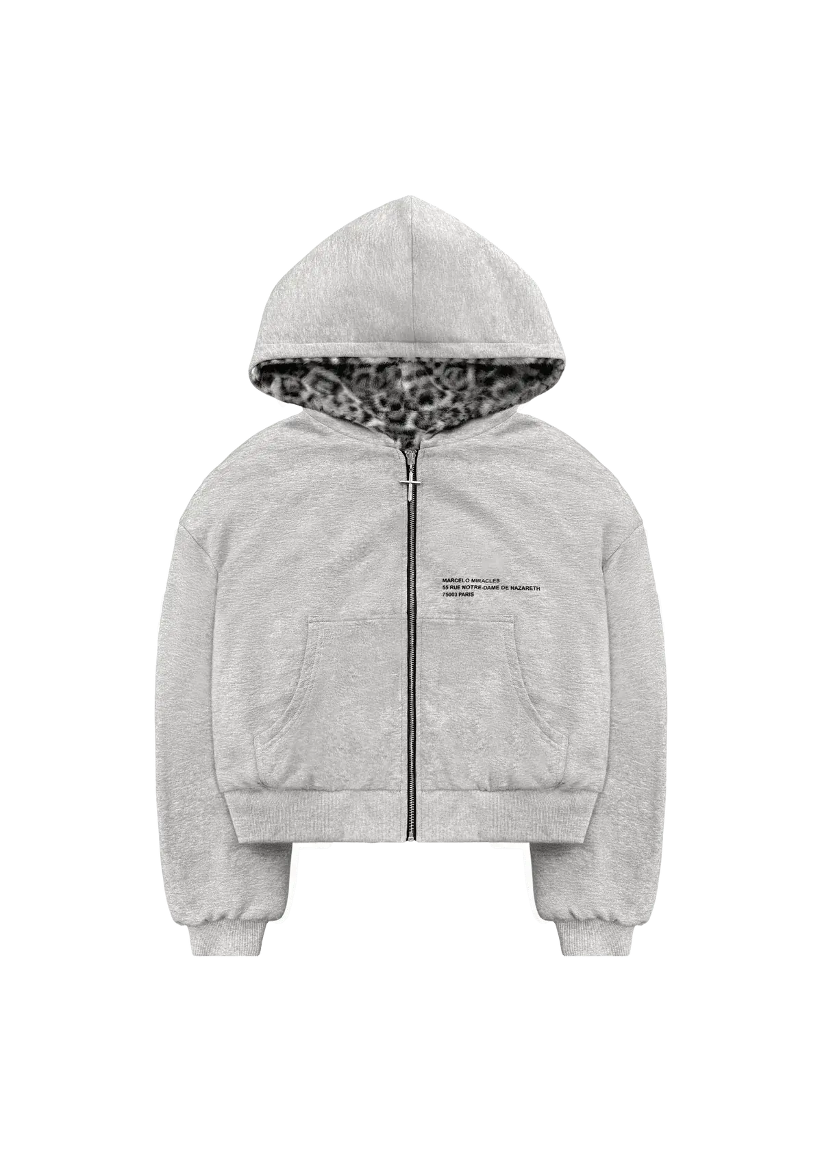 Veste à Capuche Zippée Wild Instincts
