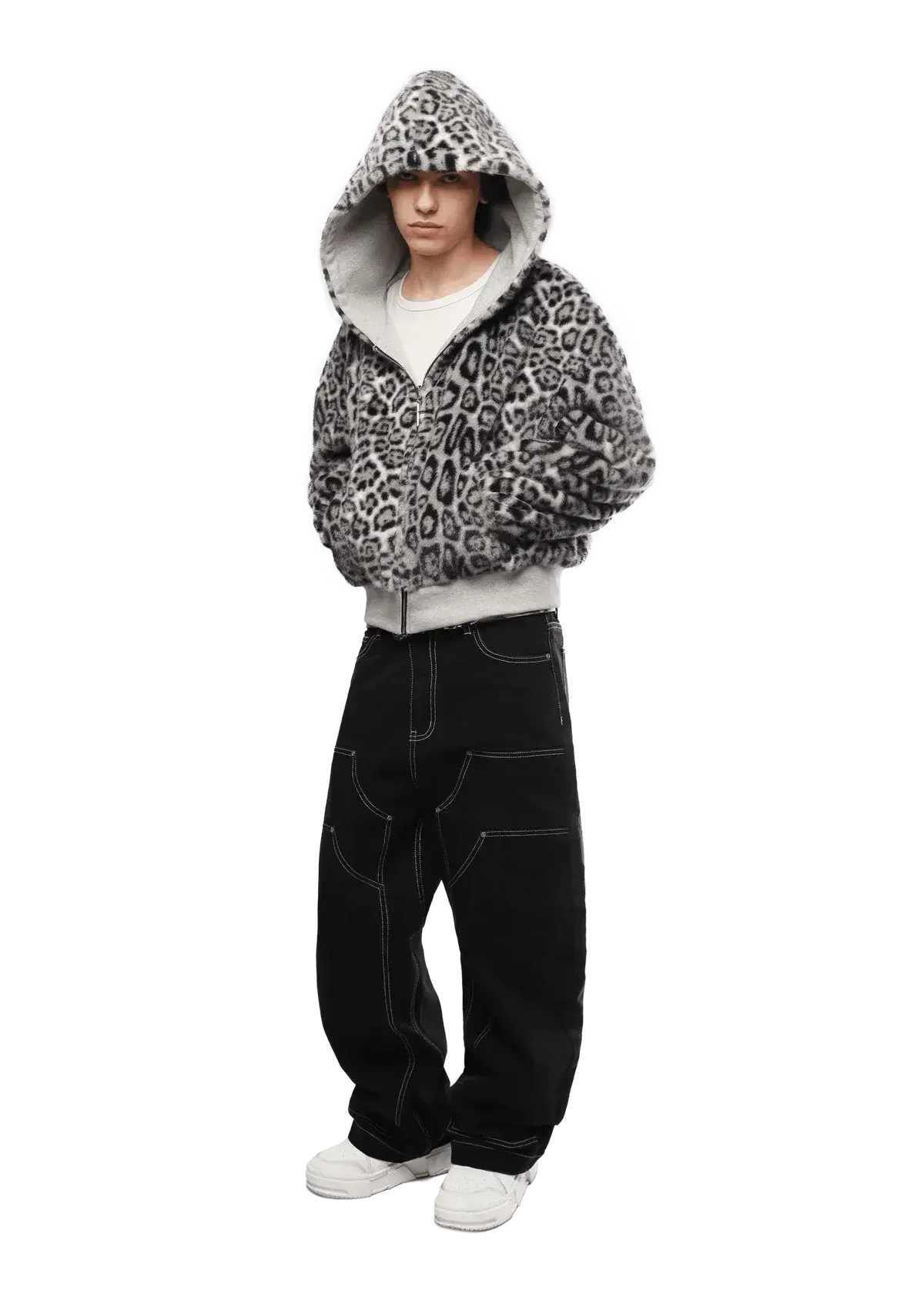 Veste à Capuche Zippée Wild Instincts