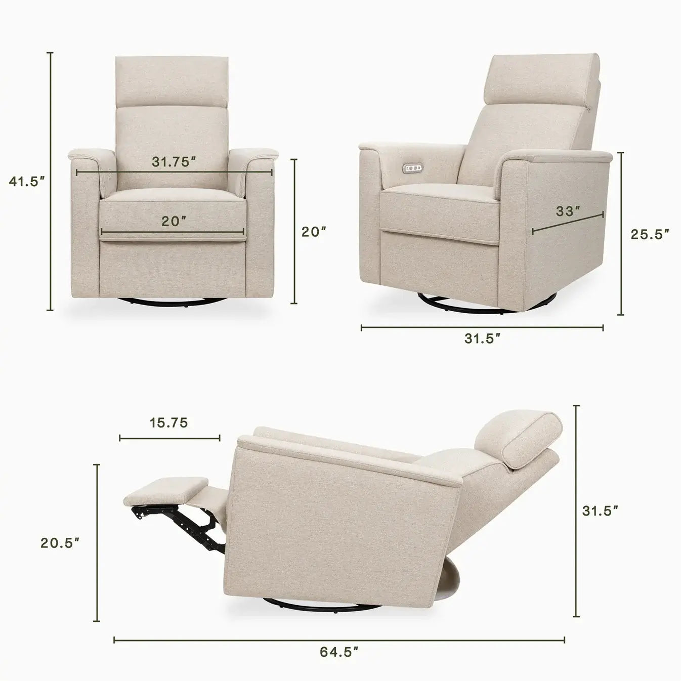 Chaise Berçante de Nursery